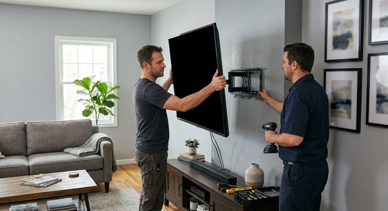 Television Hanging Service in Conroe, TX